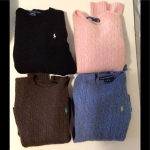 Ralph Lauren Sport Sweater Bundle
